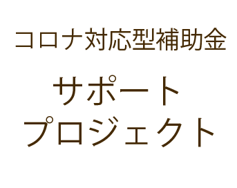 コロナ対応型補助金 サポートプロジェクト